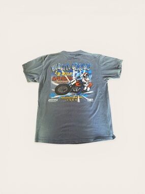 Vintage 1998 Hub City Classic Racing T Shirt Large AMA Motorcycle Graphic